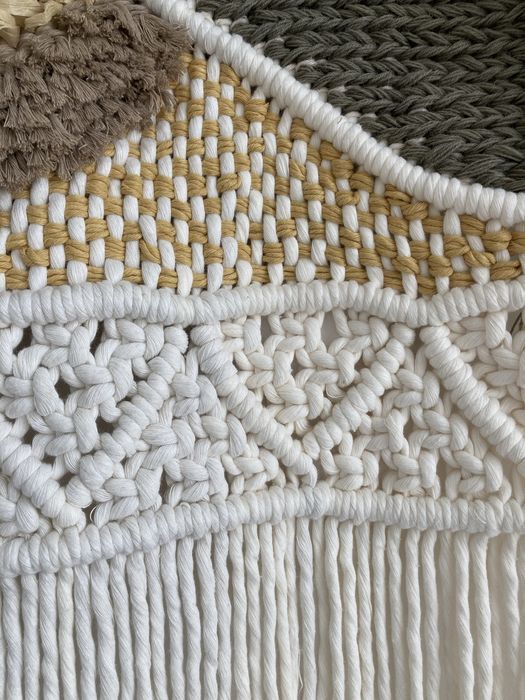 Decorațiune perete macrame