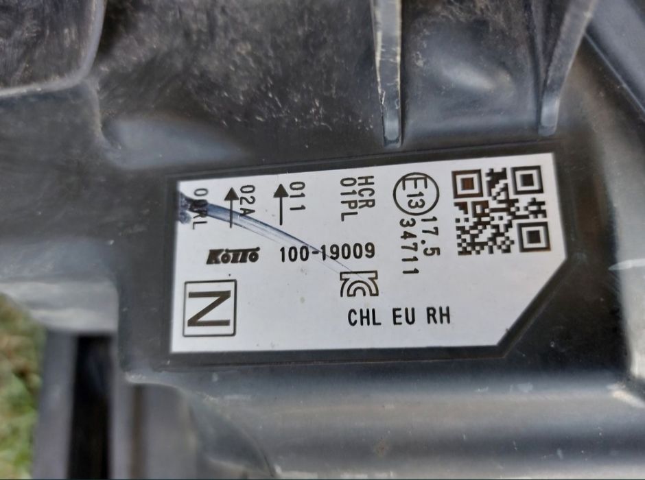 Bara fata grila far dreapta aripa dreapta nissan qashqai j11 dupa 2017