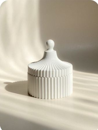 Шкатулка из гипса