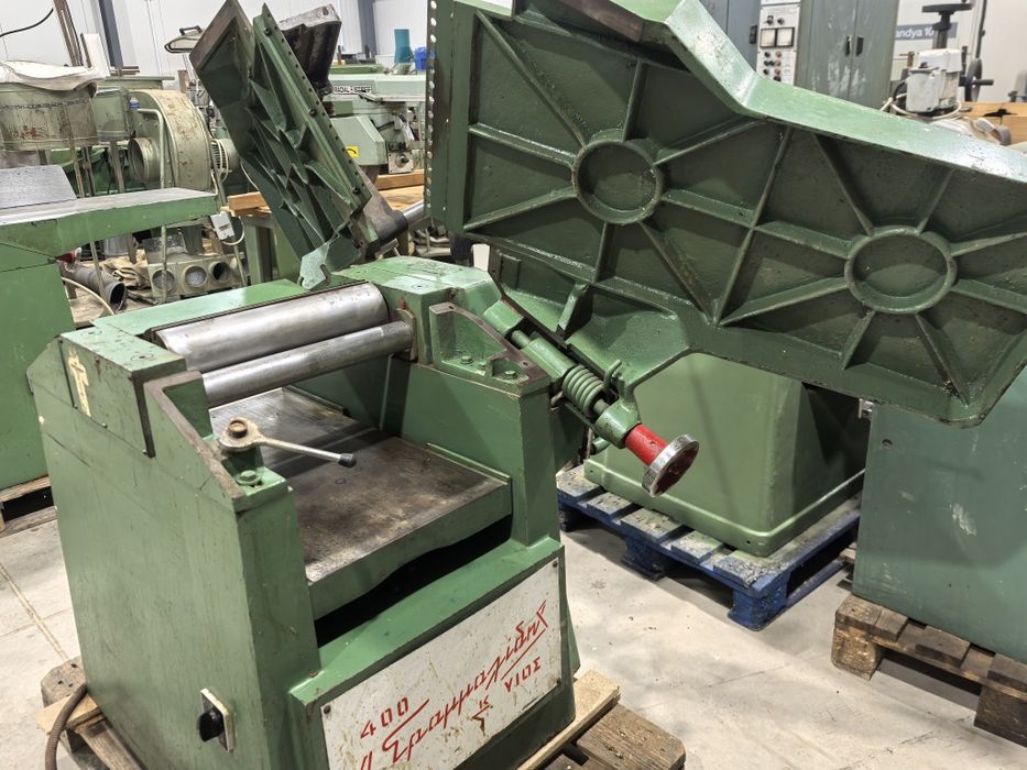 Абрихт щрайхмуса и бор апарат на 400 мм 3 ножа. 2 ск