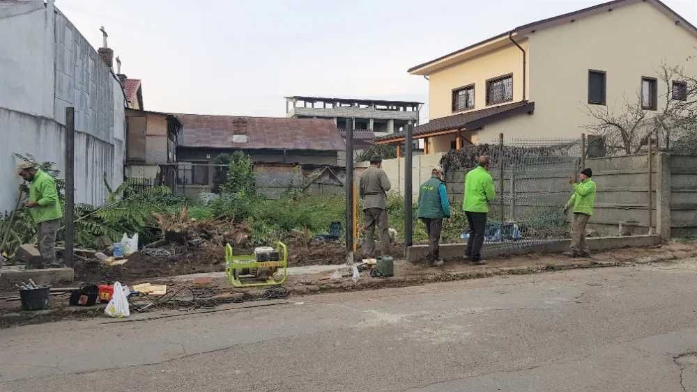 Imprejmuire,gard plasa,panouri bordurate,porti,provizorii/permanente