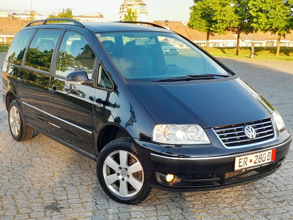 Vw Sharan IMPECABIL An 2007 1.9 TDI 116CP 6+1 Viteze Xenon,Webasto,Jan
