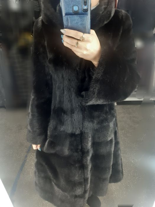 Норковая шуба 42-46 размер есть каспий рэд