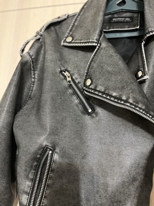 Косуха кожаная женская