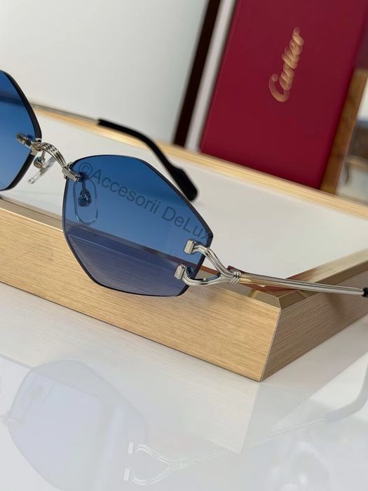Ochelari de Soare Cartier Octogonal Panthere CT0620S Full Box