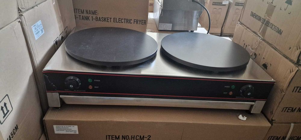 Plita clatite uriase 40CM electric/gaz- TRANSPORT GRATUIT