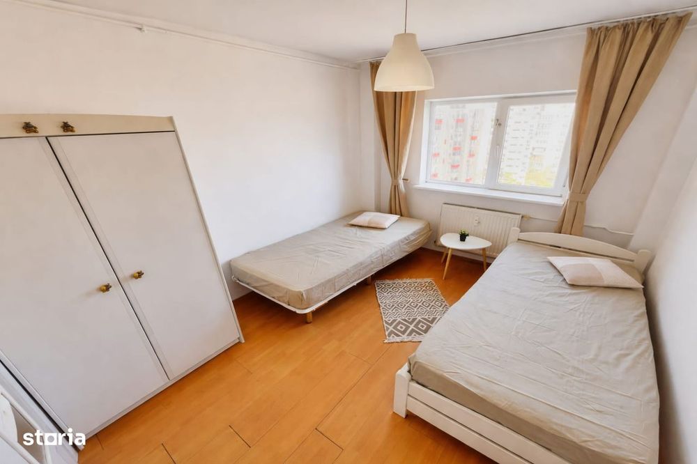 Apartament 3 cam, 75 mp, Tineretului – 580 €/lună, direct proprietar