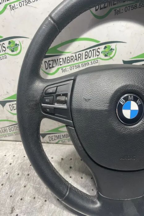 Volan cu comenzi si airbag BMW Seria 5 2011 520d MT (184 hp)