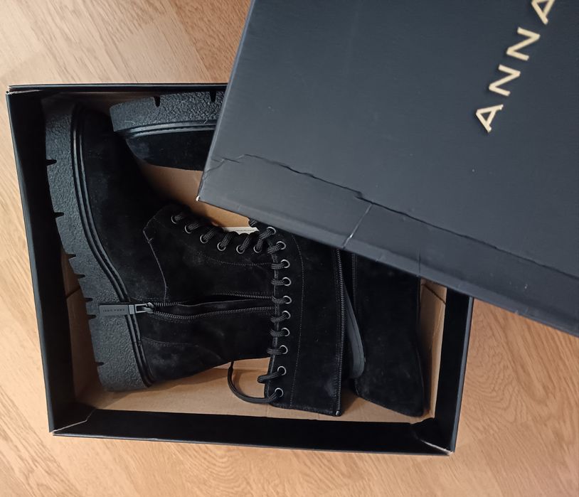 Ghete Anna Cori, noi, 100% piele naturala