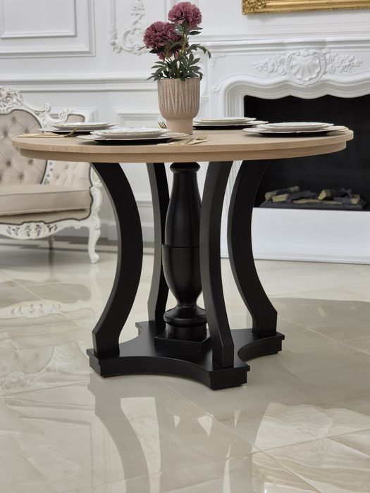 Masa rotunda dining, living,