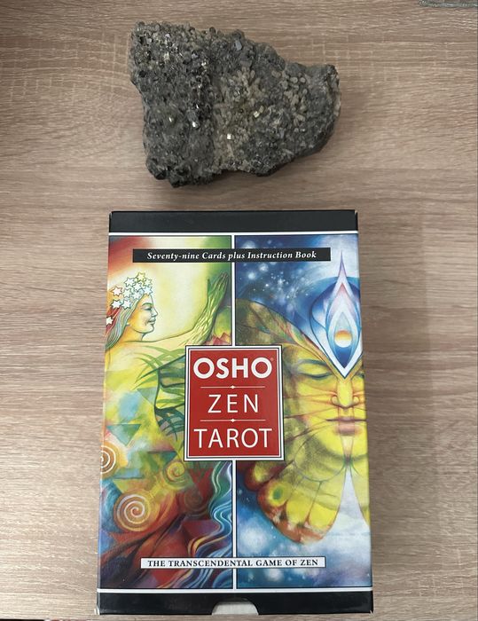 Ангелско таро с книга OSHO ZEN TAROT Таро карто LIGHT AND SHADOW