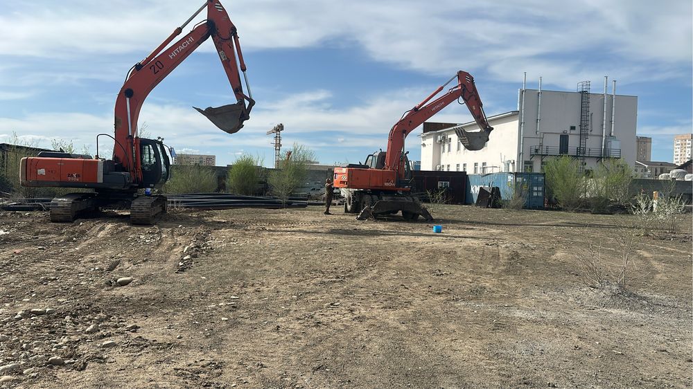 Услуги экскаватора Аренда экскаватора