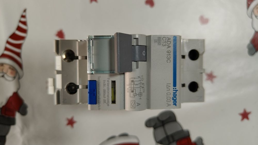 Siguranțe automate cu protecție diferențială (RCBO), Hager,