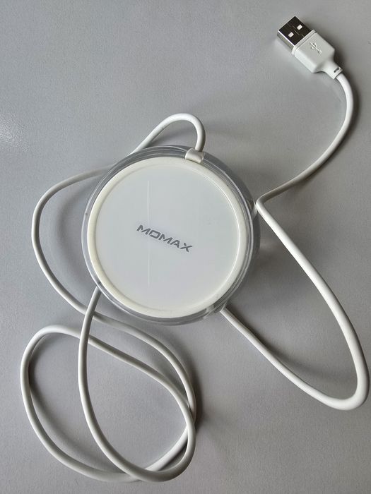 Incarcator wireless prin inductie MOMAX Q.Dock Crystal 10W