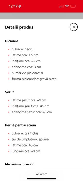 Canapea gri XXX Lutz