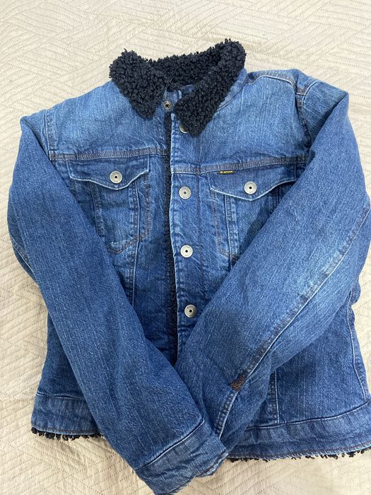 Ватирано дънково яке