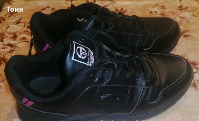 SERGIO TACCHINI Оригинал Нови Кожени Дамски Маратонки 39