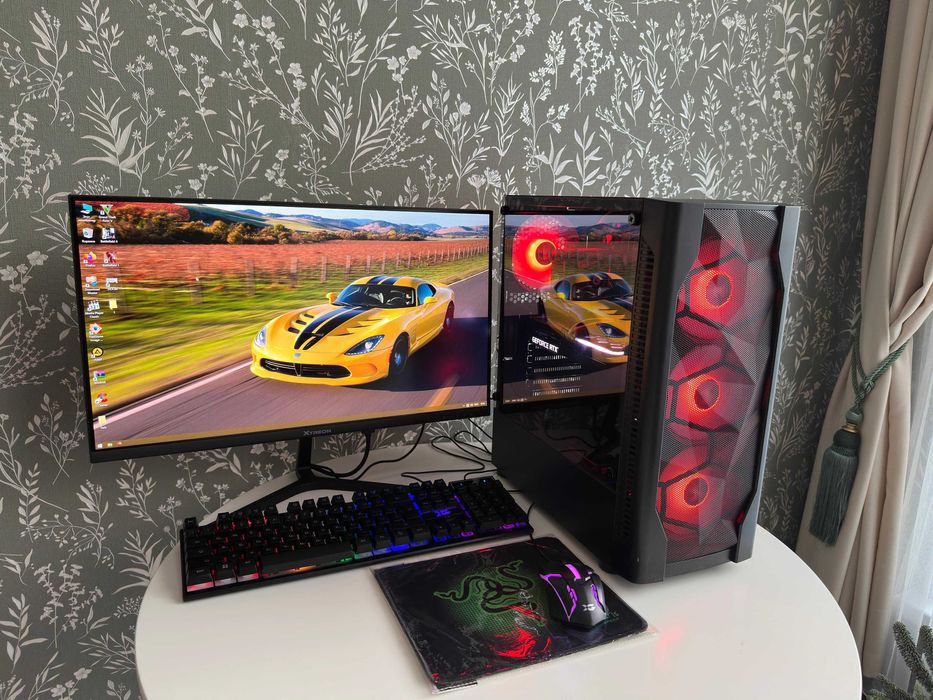 Мощный игровой компьютер i5-8500 6 ядер 4,1 GHz, видеокарта RTX 3060Ti