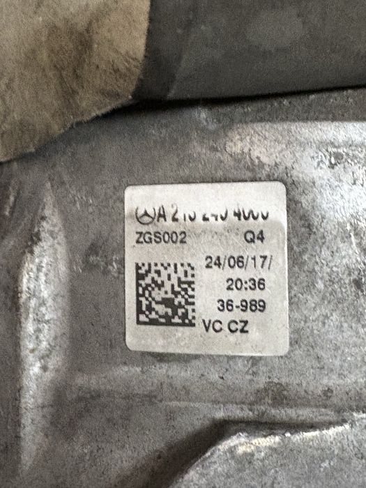Mercedes w213 2.2cdi 194 кс 4matic Тампони Двигател
