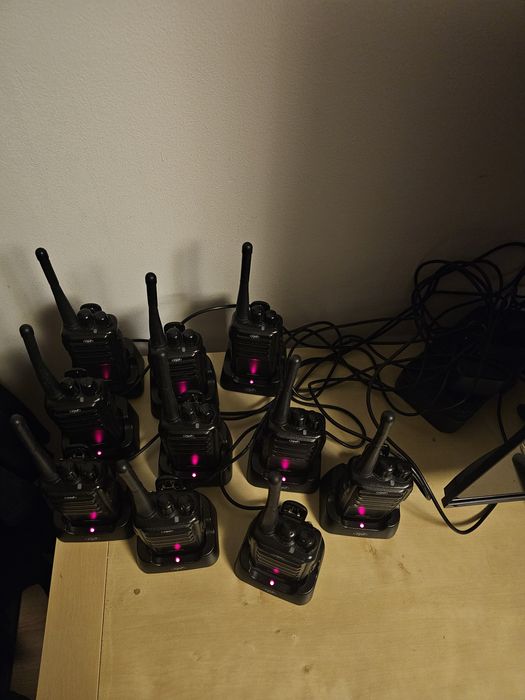 10 statii radio portabile, profesionale PNI PMR R15