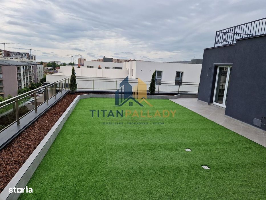 Mutare Imediată!Penthouse 4 Camere,Terasă 136 mp+Parcare,Titan–Pallady