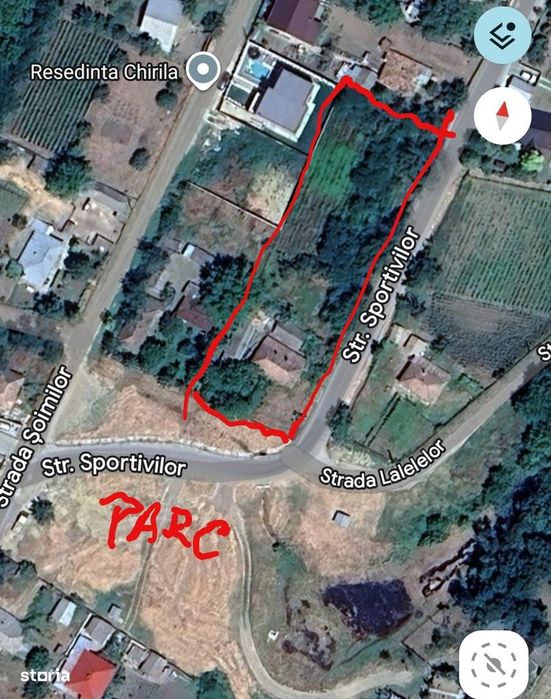 Teren Breazu 2206 mp cu toate utilitatile