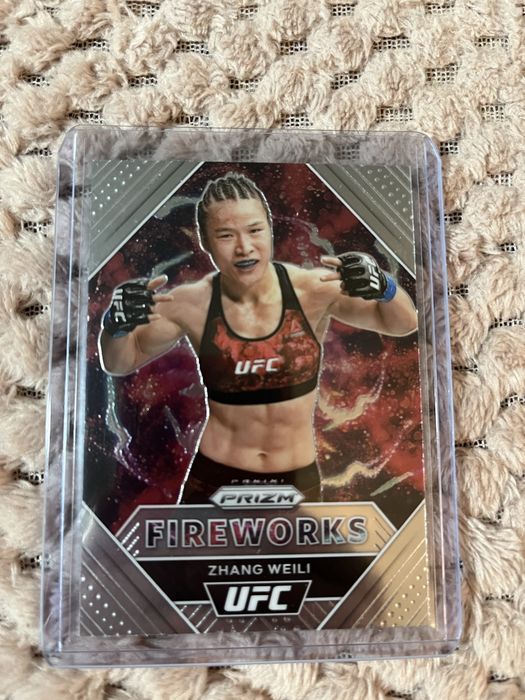 Zhang Weili champ cartonas Ufc 2021 debut edition