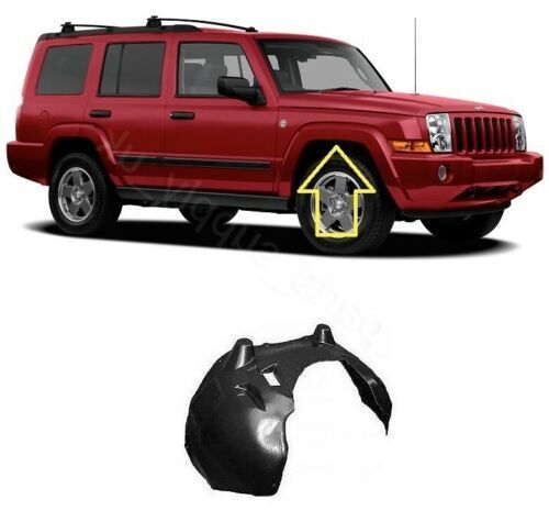 Carenaj roata fata Jeep Commander (WH), 09.2005-09.2010, partea stanga, polietilen (PE)