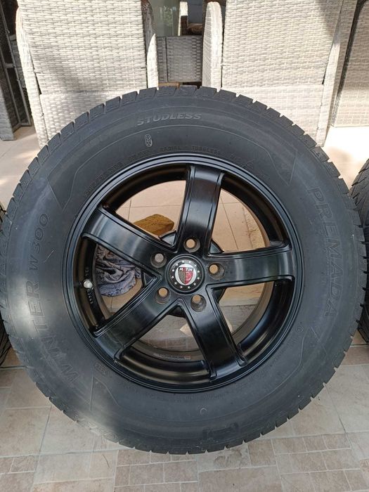 4 x алуминиеви джанти платина KBA 48443 6.5Jx16H2 тип AS1-6516