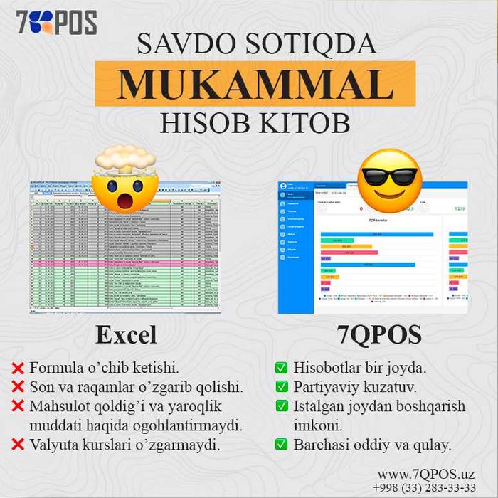Chek printer, monoblok kassa, tarozi, shtrix kod skaner