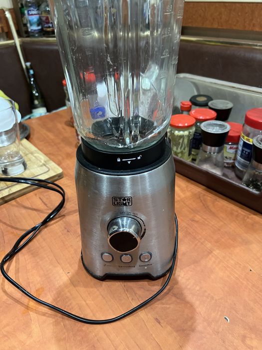 Blender Star Light - sticla crapata