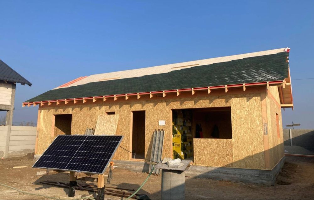 Case modulare din lemn