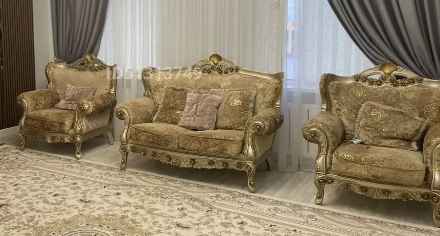 Мягкая мебель. Диван +2 кресла