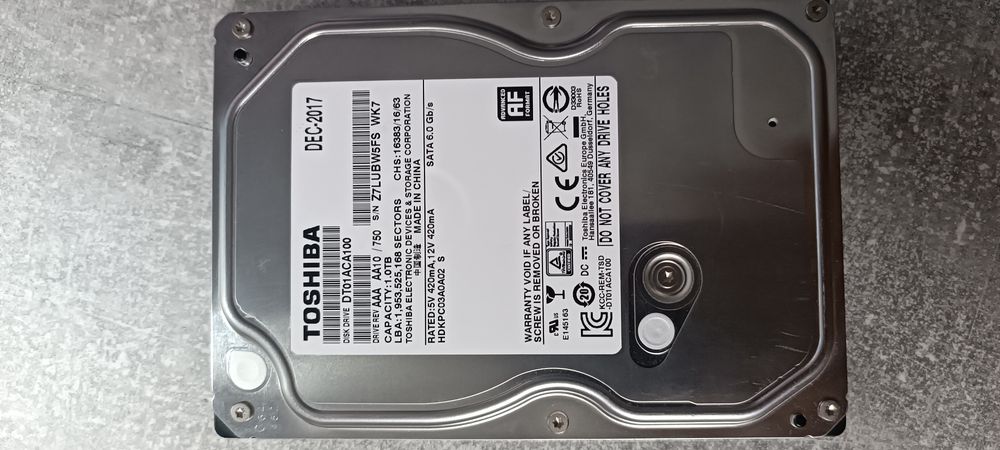 Продам жёсткий диск для видеонаблюдения