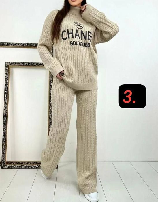 Compleu tricot talie unica s m l xl