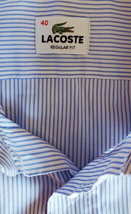 Camasa originala Lacoste maneca scurta marimea 40 (M-L)