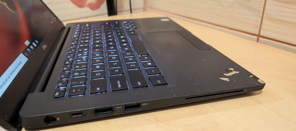 Laptop Dell 7400_i7 vPro 8665U__8GB DDR4__256GB SSD_14"FHD IPS+Office