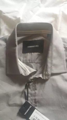 Vand CAMASA barbateasca maneca lunga Slim Fitt Italia,masura M (38-40)