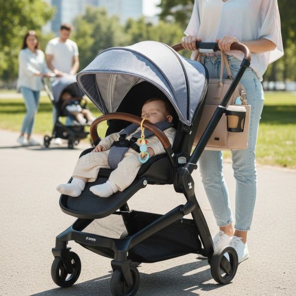 Бебешка количка 3 в 1, Zizito Harmony Lux