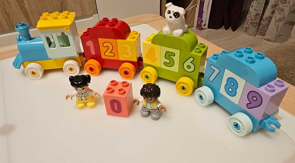 LEGO DUPLO Tren cu numere 10954 – ca nou / complet, 23 piese