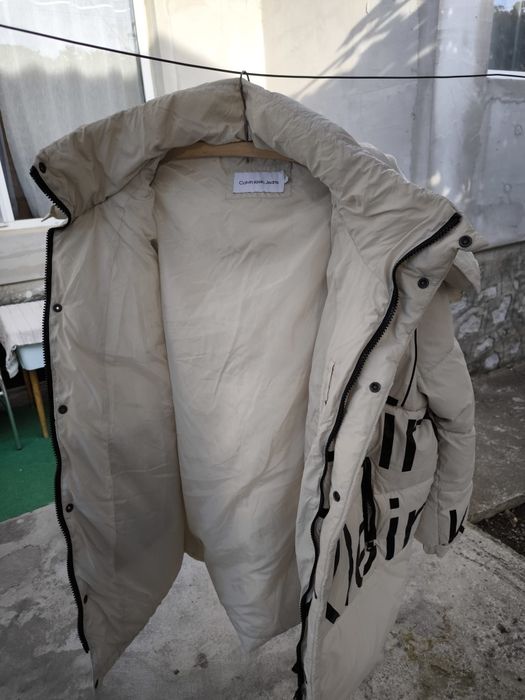 Geacă puf Calvin Klein lungă