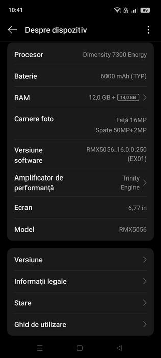 Realme 14 pro 512 GB, 5G  nou la cutie