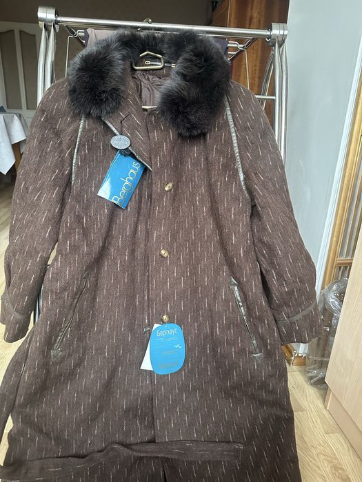 Зимнее теплое пальто