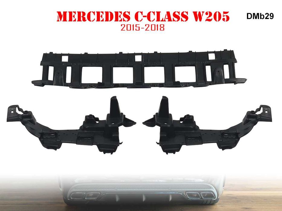 Difuzor bara spate AMG 63 pentru Mercedes C W205