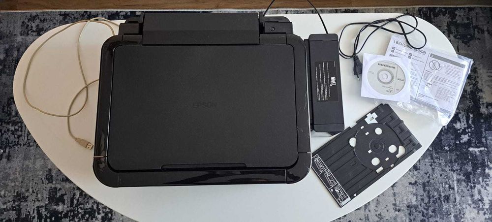 Epson L850 Imprimantă color, A4, imprimare CD/DVD, scaner