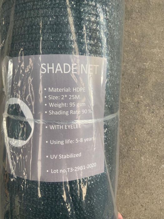 Plasa 90%umbrire 1.5x10ml=65 lei; 2x10ml=85 lei/rola; 1.7x25m=165lei