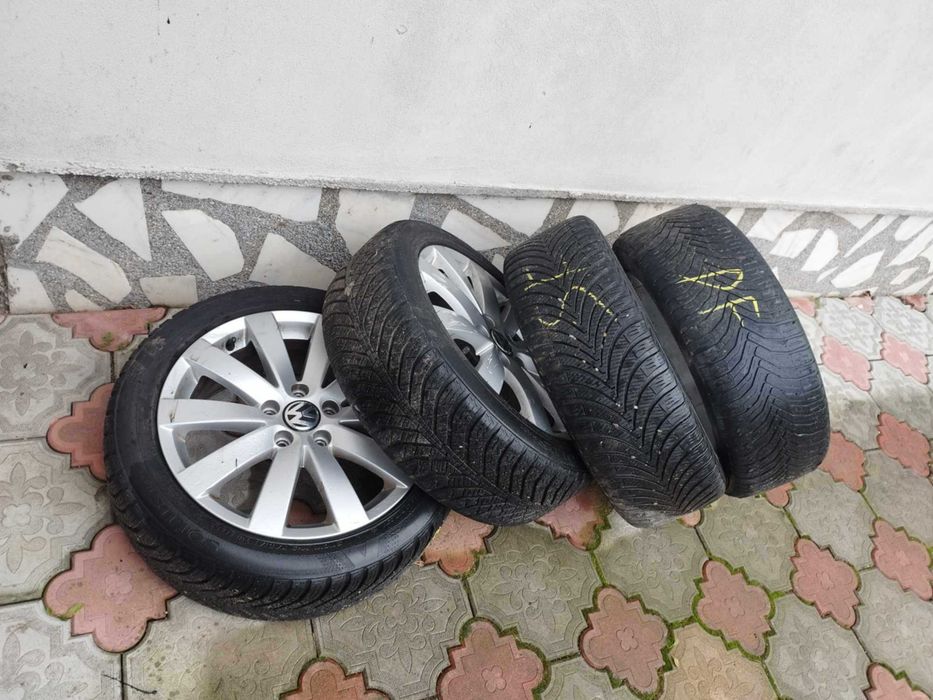 Vând anvelope MS WV pasat b7