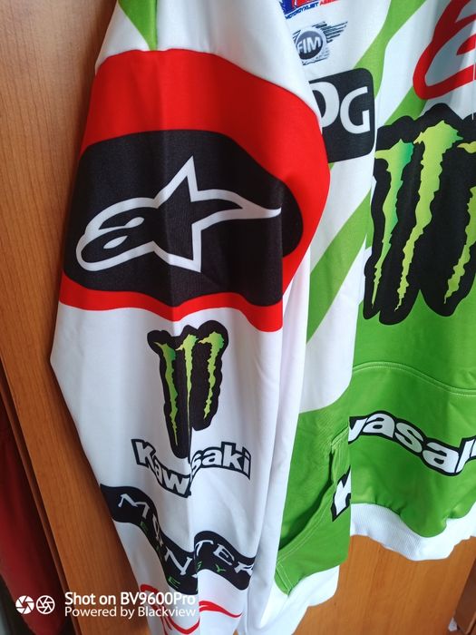 Kawasaki Alpinestars Monster суичър с качулка няколко модела