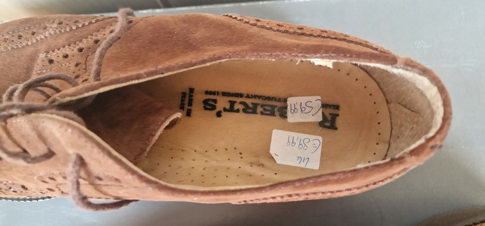 Туфли замшевые 46р