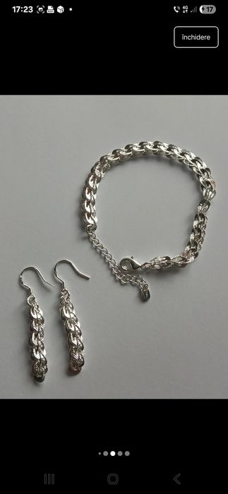 Vand set de Lux Argint 925